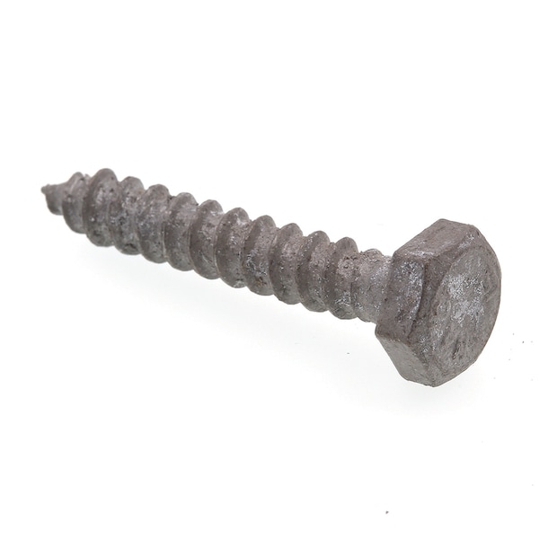 Prime-Line Hex Lag Screw 1/4in X 1-1/2in A307 Grade A Hot Dip Galvanized Steel 100PK 9054985 - main